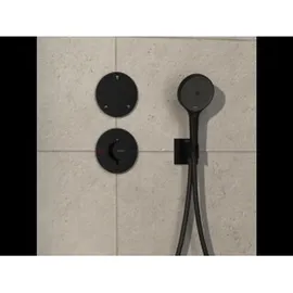 Hansgrohe ShowerSelect Comfort S Ventil Unterputz, 3 Verbraucher, mattschwarz
