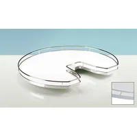 FP Drehboden 3/4 Falttür 900 mm Stahl weiß