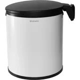 Brabantia Einbaumülleimer 15 l White, Abfalleimer, Weiss