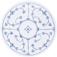 KAHLA 453406A75019H Blau Saks Suppenteller 22 cm | tiefer Teller mit Strohmuster aus Porellan