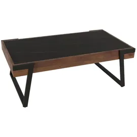 MCW MCW-L89 Schwarz Holz Dunkelbraun 43 x 120 x 64 cm