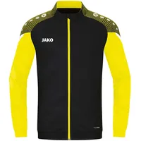 Jako Kinder Polyesterjacke Performance Schwarz/Soft Yellow, 152