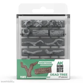 AK-Interactive AK Dead Tree Basing - Basing Bits 17 Teile)