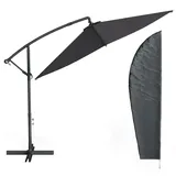OK-Living Ampelschirm Anthrazit, 300 cm,