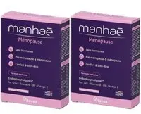 Nutrisanté Manhaé Sans hormones Pré-ménopause / Ménopause 45+ Capsule(S) 2x30 pc(s)