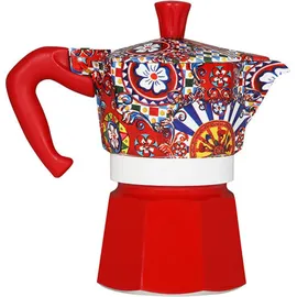Bialetti Moka Express 3 Tassen Rot