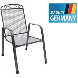 MFG ZINGST Gartenstuhl 59 x 67 x 98 cm grau 6 St.