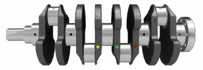 IPSA Kurbelwelle ck004301 für Opel