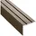 SO-Tech SO-TECH® Treppenkantenprofil Alu 1000 x 25 x 18 mm kürzbar selbstklebend leichte Montage (5-St) goldfarben