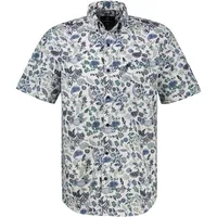 Lerros Kurzarmhemd floral mint water M