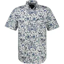 Lerros Kurzarmhemd floral mint water M