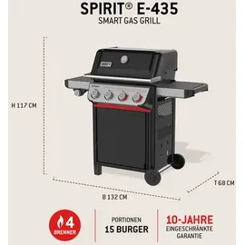 Weber Spirit E-435 schwarz 1502110
