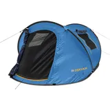 Dome Pop-Up Zelt - 2 Personen - Anti-UV 50+ - 2000 MM Wassersäule - Dunkelblau