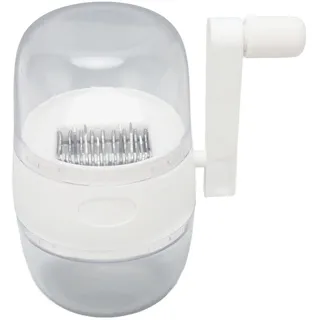 Nusszerkleinerer, Nussmühle, Handkurbel, Manuelle Nussmühle, Lebensmittelzerkleinerer, Handgehaltener Lebensmittelzerkleinerer, Schneider, Fleischwolf, Küchenwerkzeug