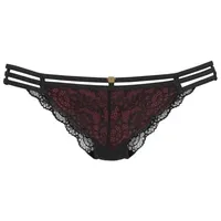 JETTE Rioslip 36/38 rot/schwarz