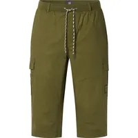 Jan Vanderstorm Cargobermudas JAN VANDERSTORM "Cargobermuda ASKJELL", Herren, Gr. 60, N-Gr, grün (oliv), Obermaterial: 98% Polyester COOLMAX PES(Coolmax). 2% Elasthan EL., Hosen