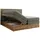 MKS Wood Classic King 160 x 200 cm H3 Grau