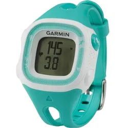GARMIN Laufuhr Forerunner 15 Türkis / Weiß, Türkis-Weiß, ONE SIZE