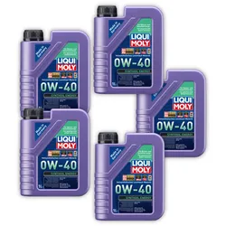 5x 1L LIQUI MOLY 1360 Motoröl Synthoil Energy 0W-40 Leichtlauf vollsynthetisch