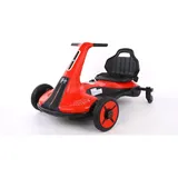 ES-Toys Drift-Cart Kinder Elektro-Fahrzeug rot (12 V)