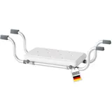 Karat Badewannensitz Levi verstellbar und rutschfest Aluminium 22 x 86 x 19 cm weiß