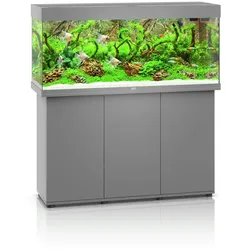 JUWEL Rio 240 LED Aquarium mit Unterschrank grau