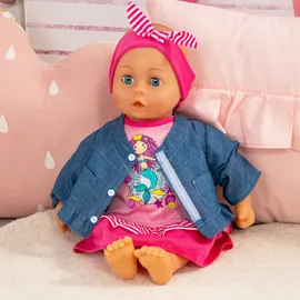 Bayer Design Puppenkleidung Kleid/Jacke Pink (38 cm)