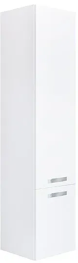 Hochschrank Serie MAB, 2 Türen, weiß matt, Anschlag rechts, 350 x 1585 x 370 mm - 93 217 45