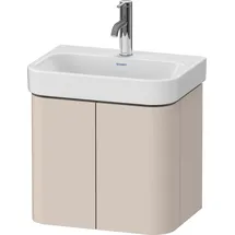 Duravit Waschtischunterschrank Happy D.2 Plus 47,5x35x41,5cm, 2 Türen, taupe supermatt