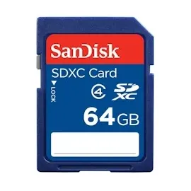 SanDisk SDXC 64GB Class 4