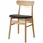 Hammel Furniture Esszimmerstuhl Mosbøl Leder schwarz