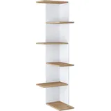 VCM Holzregal hängend platzsparendes Regal Balos XL