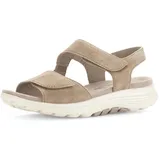Gabor Damen Riemchensandalen, Frauen Sandalen,Freizeitschuhe,offene Schuhe,Strandschuhe,Sandaletten,Sommersandalen,Sand (Micro),40 EU / 6.5 UK - 40 EU