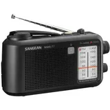 Sangean MMR-77 matt schwarz Notfall/Kurbel Radio