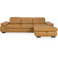 Polsterecke SYSTEMPOLSTER MINERVA (BB 315x195 cm) - gelb - BB 315x195 cm