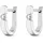 Christ Creolen 89050294 Weißgold 2 Diamant 585 2,0 cm
