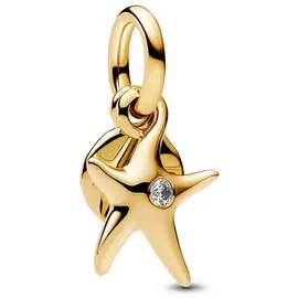 Pandora Charm-Anhänger Seestern Goldfarben