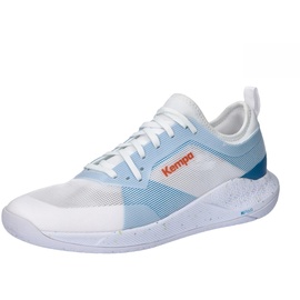 Kempa Unisex Kourtfly Sport-Schuhe, weiß/blau, 47 EU