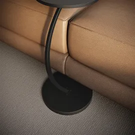 Vicco Beistelltisch Alvio, Schwarz, 40 x 60 cm, als Ablagefläche für Wohnzimmer oder Schlafzimmer einsetzbar