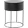 Ferm Living Plant Box rund 40 x 50 x 40 cm Schwarz