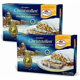 Dr. Quendt Dr.Quendt Stollen Dresdner Christstollen mit Rosinen, 1000g