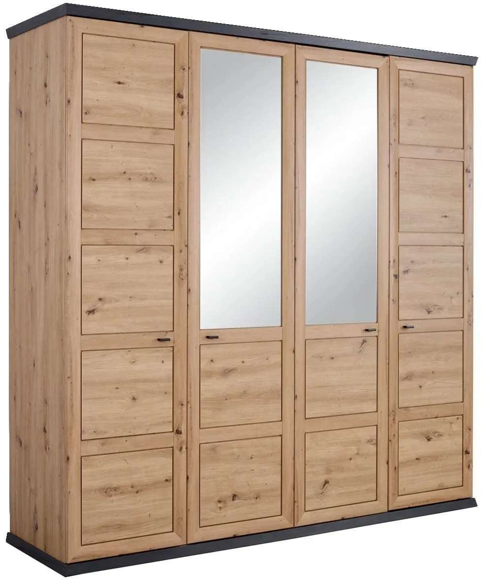 Hom ́in Drehtürenschrank 4-türig BENTON - B/H/T ca. 204.00x209.00x60.00