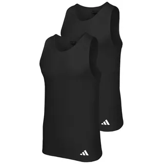 Adidas Tanktop Active Flex Cotton Ergonomic Tank Top Schwarz Baumwolle XX-Large Herren Unterwäsche