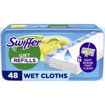 Swiffer WET REFILLS Feuchte Bodentücher Mikrofaser, 48 St.