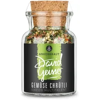 Ankerkraut Gemüse Chrütli, Gewürz aus Kooperation mit Star-Koch David Geisser, für Gemüse aller Art, 50 g im Korkenglas