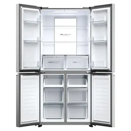 Haier HCR7818DNMM Cube 83 Serie 7 Multi Door (467 l, 1815 mm hoch, Silber)