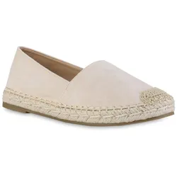 Damen Espadrilles in Beige