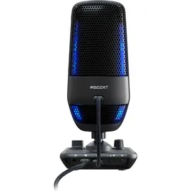 Roccat Torch Aimo RGB Gaming-Mikrofon, Schwarz
