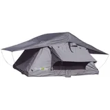 Dachzelt Expedition - 4 Personen 160cm inkl. Leiter, PVC-Cover, Schuhtasche, Werkzeug - schneller Aufbau - nur 61 KG - OutdoorU (Grau)