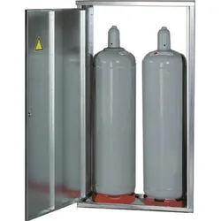 GOK 1-Flaschenschrank ohne Rückwand für 33kg Gasflasche (1 Flasche)